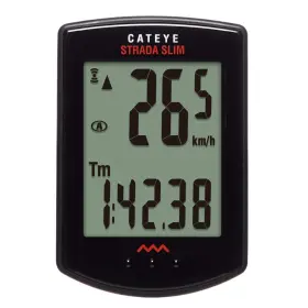 Cateye 725012025093 Strada Slim Wireless Bike Computer Black