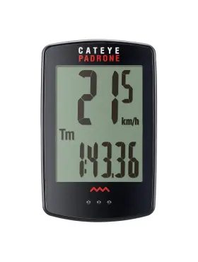 Cateye 725012026069 - Padrone Wireless Bike Computer Black