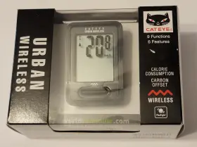 Cc-vt220w Cateye 990173022267 New Cat Eye Urban Wireless Bicycle Speedometer 9 Functions Computer