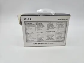 Ca240velo7 Cateye - Velo 7 Wired Bike Computer Nib #2