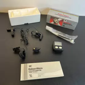 Cateye Cc-6000 Vintage Micro Cyclocomputer Cc -6000 Complete Parts Only/won T Power On #2