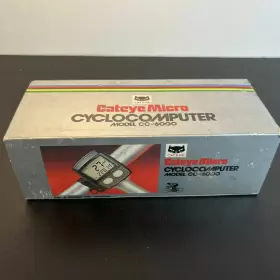Cateye Cc-6000 Vintage Micro Cyclocomputer Cc -6000 Complete Parts Only/won T Power On