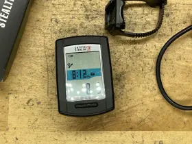Cc-gl10 Cateye Cat Eye Stealth 10 Bicycle Cyclocomputer Computer Usb Gps Nos #3