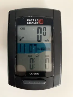 Cc-gl50 Cateye Cateye-stealth 50 Gps Wireless Bike Computer Black #2