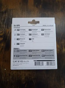 Cc-gps100 Cateye Airgps New Gps Cyclocomputer #2