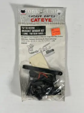 169-6165 Cateye Cc-mt200 Bracket Sensor Kit Long / For Rear Wheel #169-6165 Nos