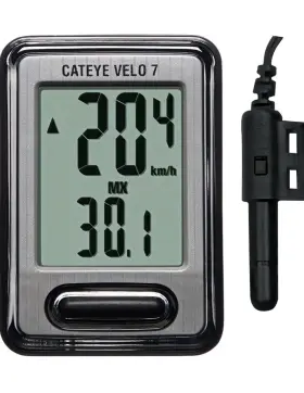 Cc-vl52 Cateye Velo 7 Wired Bike Computer