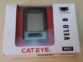 Cc-vl820 Cateye Velo 9 Bicycle Computer Wired Sensor