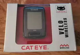 Cc-vt230w Cateye Velo Wireless Bicycle Computer Black