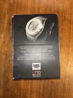 Msc-hr10 Cateye Msc-hr20 Cat Eye Watch Multi Sports Computer And Hr Sensor E
