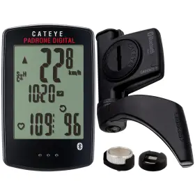 Isc-12 Cateye Pa400b Padrone Digital Bluetooth Cycling Computer Ipx8 Waterproof Wirele