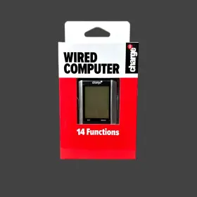 14-function Charge Bikes Cg79650 Wired Bike Computer