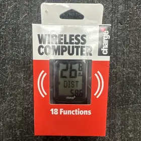 Cg79651 Charge Bikes Wireless Cycle Computer / Sealed Ships Fast
