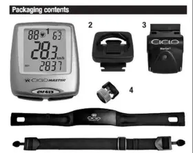 Cm423i Ciclosport 028846603298 Wireless Cycling Computer Hrm Chest Strap Nip Never Used Ciclo