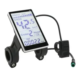 Cocoarm86eisp0zxn Cocoarm Lcd Display Ebike E Bike Speedometer Odometer 5 Pin 24v 36v 48v 60v Ele