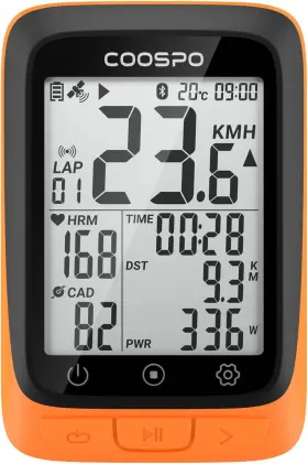Coospo 445035592572 Bike Computer Wireless Gps Cycling Tracker With Blueto