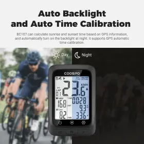 Coospo 744110999389 Bike Computer Gps Wireless Ant Cycling With Bluetooth Multifunct #3