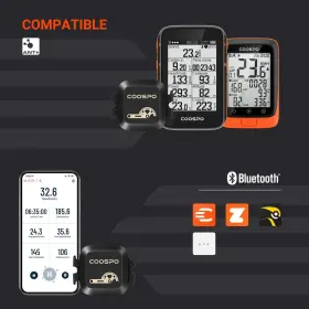 Coospo 970083720017 Cadence And Speed Sensor Bluetooth Ant Cycling Bike Se #2