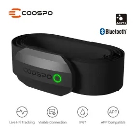 H808s Coospo Heart Rate Sensor Ant Bluetooth With Chest Strap #2
