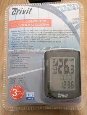 Hg01734a-us Crivit Cycling Biking Computer - New Sealed