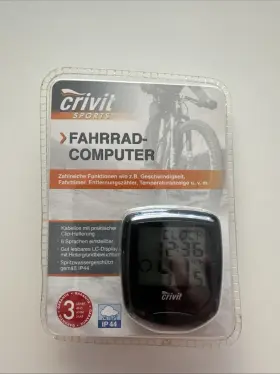 Crivit Z31433 Cycling Biking Computer - New Sealed Germany