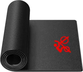Crostice 768497390614 Bike Trainer Mat Compatible With Peloton For Treadmill And Row 30x60 Inch