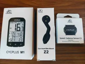 Cycplus 085353023388 Bike Computer Gps M1 Z2 Mount C3 Cadence Sensor