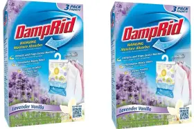 Fg83lv Damprid 075919026601 Hanging Moisture Absorber Lavender Vanilla Bzaeem 2pack 3 Pa