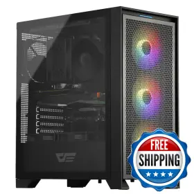 B0cqjq6hg1 Darkflash Atx Mid-tower Gaming Pc Case Pre-installed 3x120mm Fix Rgb Fans