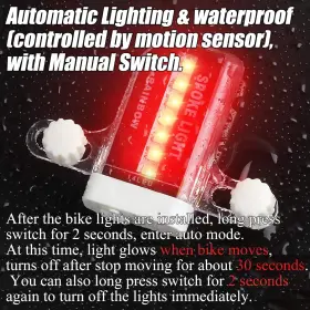 Daway 702865006257 Led Bike Wheel Lights - A12 Waterproof Cool Tire Light For Bicycle Mini #2