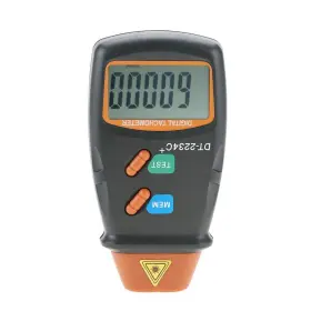 Caredy5fgeyv2xmn Dazzyd Digital Tachometer Dt-2234c Non-contact Photo Mini Rpm Test Speed Meter