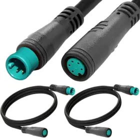 St-us-298c Dkardu Ebike Extension Cable Waterproof Female To Male Elctric Bike Cord For 5pin