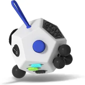 Dgt427 Dodomagxanadu Fidget Dodecagon 12-side Toys Cube Relieves Stress And A2 White