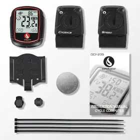 Dream Sport 726084115637 Wireless Bike Computer With Speed And Cadence Sensor Speedometer Odometer #2