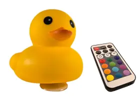 Dd-bik-yy-aa-05 Duqduq Rubber Duck Led Light For Paddle Large 5.12 X 4.13 4.00 Inch Yellow
