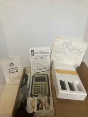 6029 Entex Vintage 1981 Bike Computer Unused Bicycle / Stationary Data Calculator