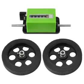 Eujgoov 738587208358 Rolling Meter Counter Digital Wheel 6 Digit Length Fo