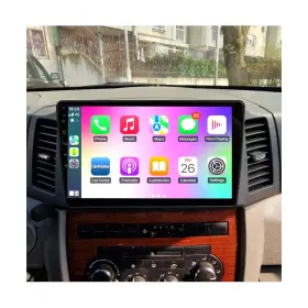 Qa1636x Ewlsac Android 13 Double Din Car Stereo For 2004-2007 Jeep Grand Cherokee 10 Inch Hd