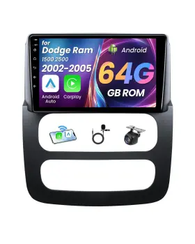 Fortdows 750872695346 For Dodge Ram 1500 2500 3500 Radio 2002 2003 2004 2005 64gb Rom 9 Inch 1280x