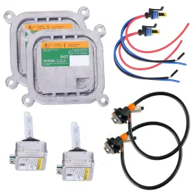 8a5z-13c170-a Ftoghe La-cs8325x 2 2pcs Xenon Headlight Ballasts Compatible With Ford Mustang Edge
