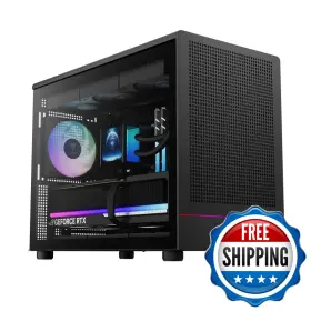 B0fk4frk3d Gamdias Microtower Gaming Pc Case Mesh Front Panel Rgb Strip 3120 Mm Prebuilt