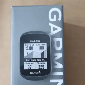 007-03686-01 Garmin Edge 130 Plus Gps Bike Computer Black Elevation Measurement