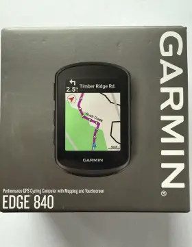 010-02695-23 Garmin New Edge 840 Gps Bike Computer With Mapping And Touchscreen