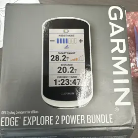 010-02703-01 Garmin Edge Explore 2 Power Mount Bundle Includes