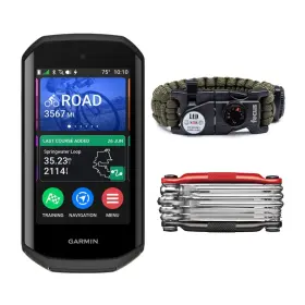 010-02890-00-k1 Garmin Edge 1050 Premium Cycling Computer With Multi Tool And Bracelet Bundle