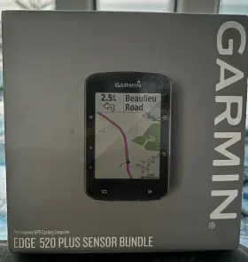 0100208301 Garmin Edge 520 Plus Sensor Bundle Gps Cycling Computer With Speed And Cadence