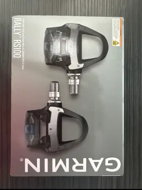 0100238803 Garmin Rally Rs100 Power Meter Pedals - Black Brand New In Box