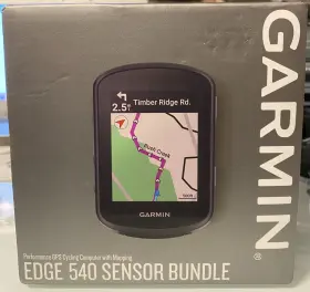 0100269410 Garmin Edge 540 Sensor Bundle Gps Cycling Computer With Mapping New Sealed
