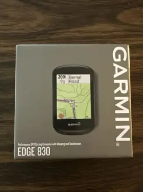 6568 Garmin Edge 830 Gps Cycling Computer 2.6 Inch With Built-in Bluetooth Black