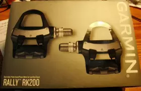 Rk200 Garmin 753759253592 Rally Dual Sensing Power Meter Pedals For Look Keo - Free Shipping